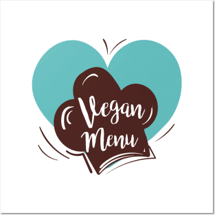 Vegan Chef Hat Posters and Art